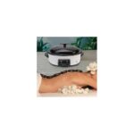 6L Massage Heater Hot Stone Kit Digital Warmer with 18pcs Basalt Stones Rock Set Microcomputer Control